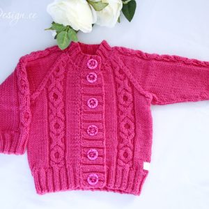 Kootud meriinokampsun suurus 62/68